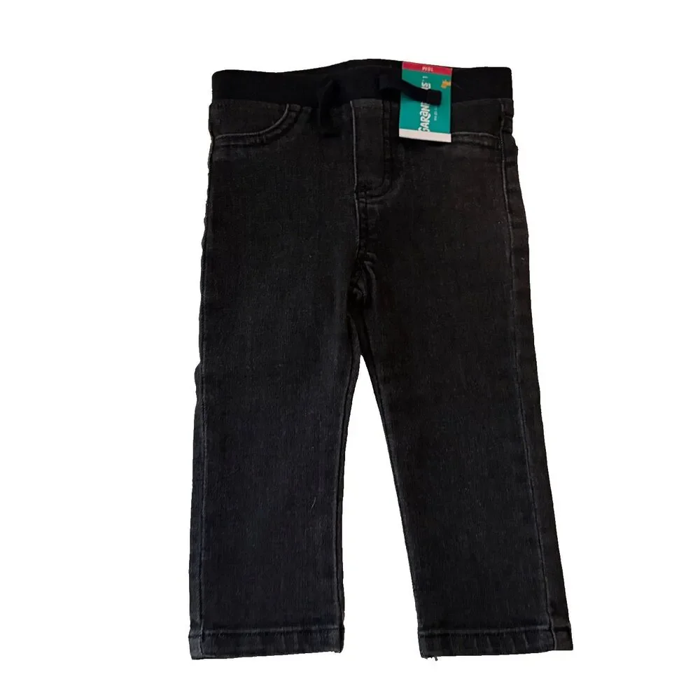 Garanimals Pants Baby 18 Months Denim Pull On Cotton Blend Casual
